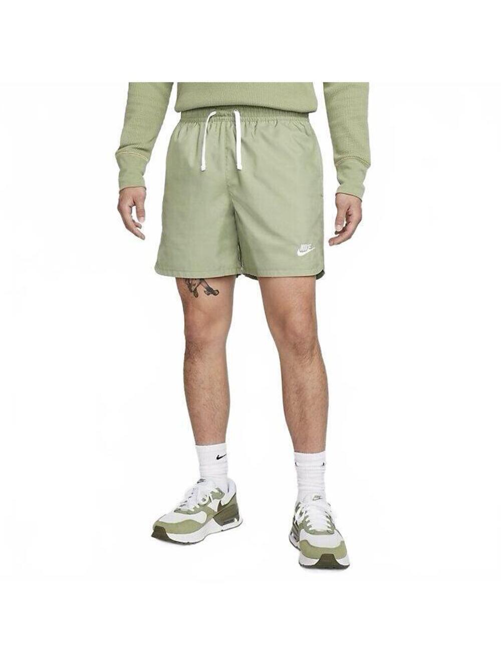 Nike Sportswear Woven Flow Essential Shorts DM6829-334 Oil Green Men's Size XS